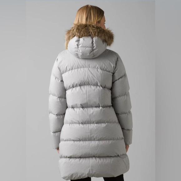 Prana Kromata Long Jacket, silver spray heather - Picture 7 of 11